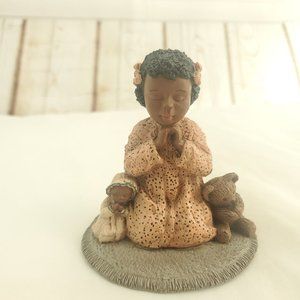 All God's Children Multicolor God Is Love 1992 Martha Holcombe Faith Figurine